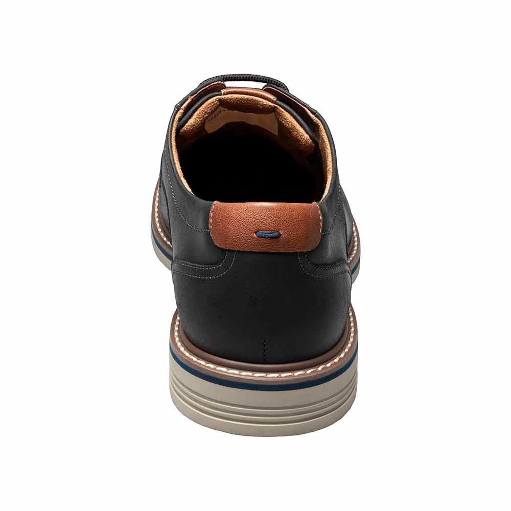 Florsheim Norwalk Black CH Soft Leather Cap Toe Casual Derby (USA Men Size)