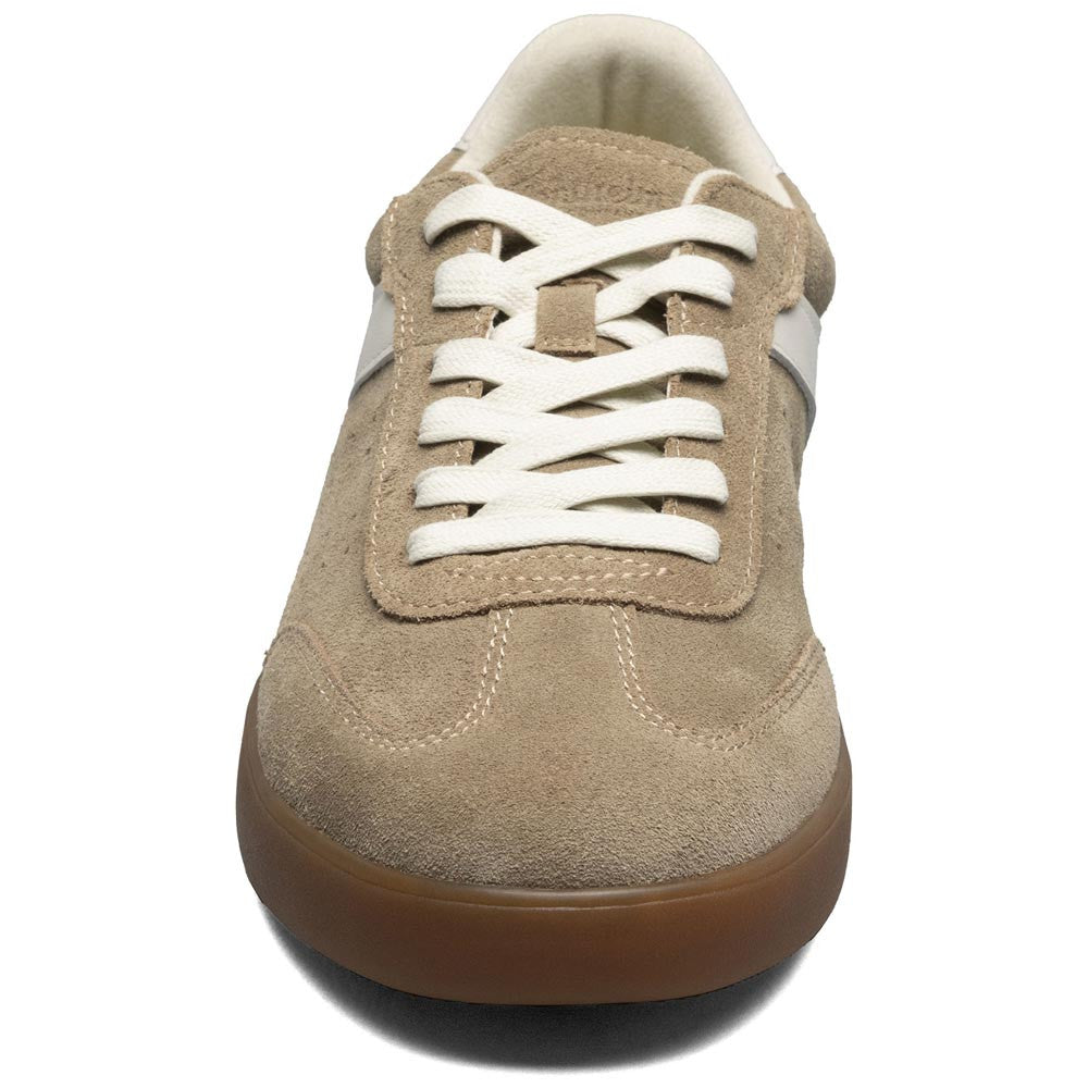 Pace T-Toe Lace Up Casual Sneaker | Florsheim Taupe Multi Dress Sneakers for Men