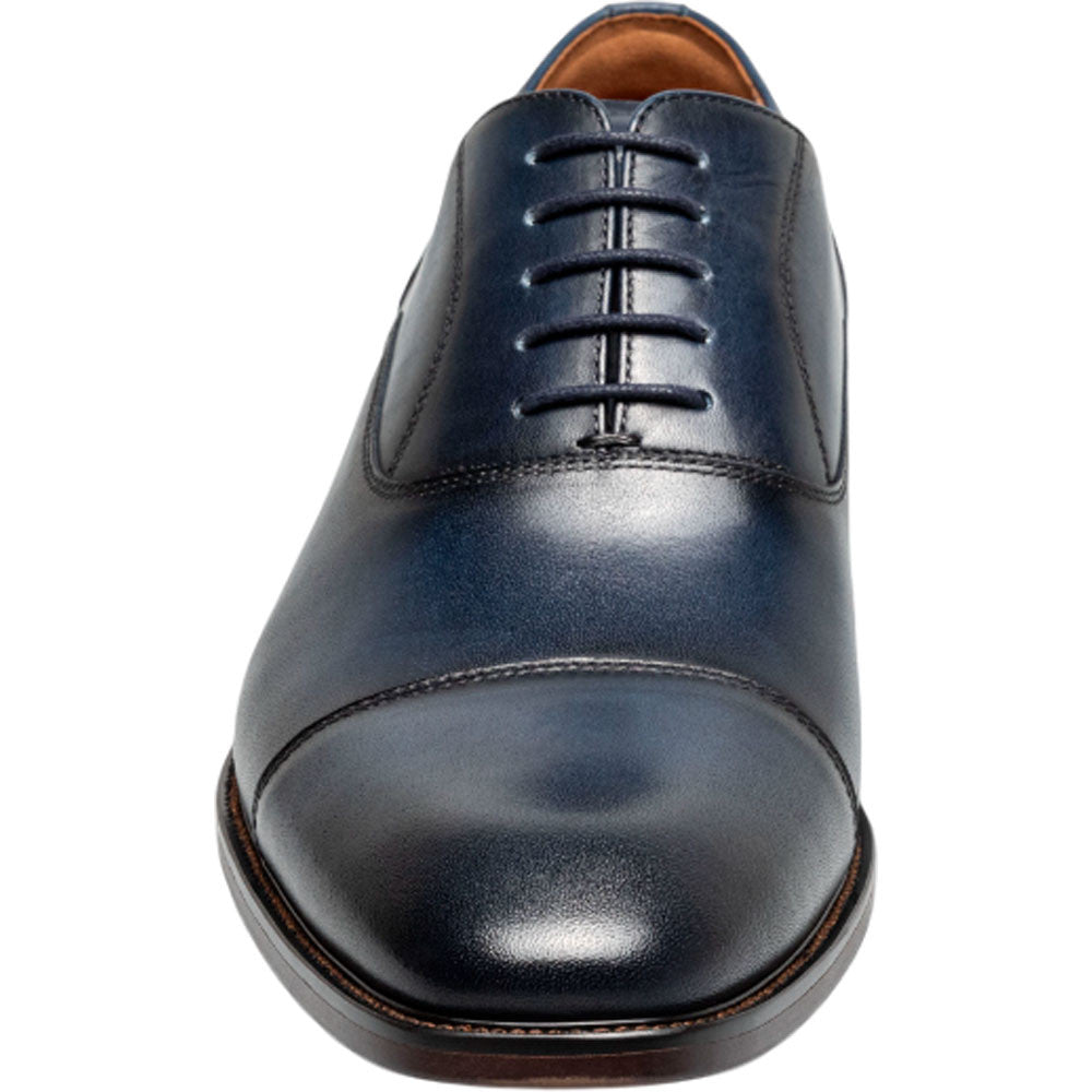 Florsheim Sorrento Navy Lux Cap Toe Balmoral Oxford Men's Shoes