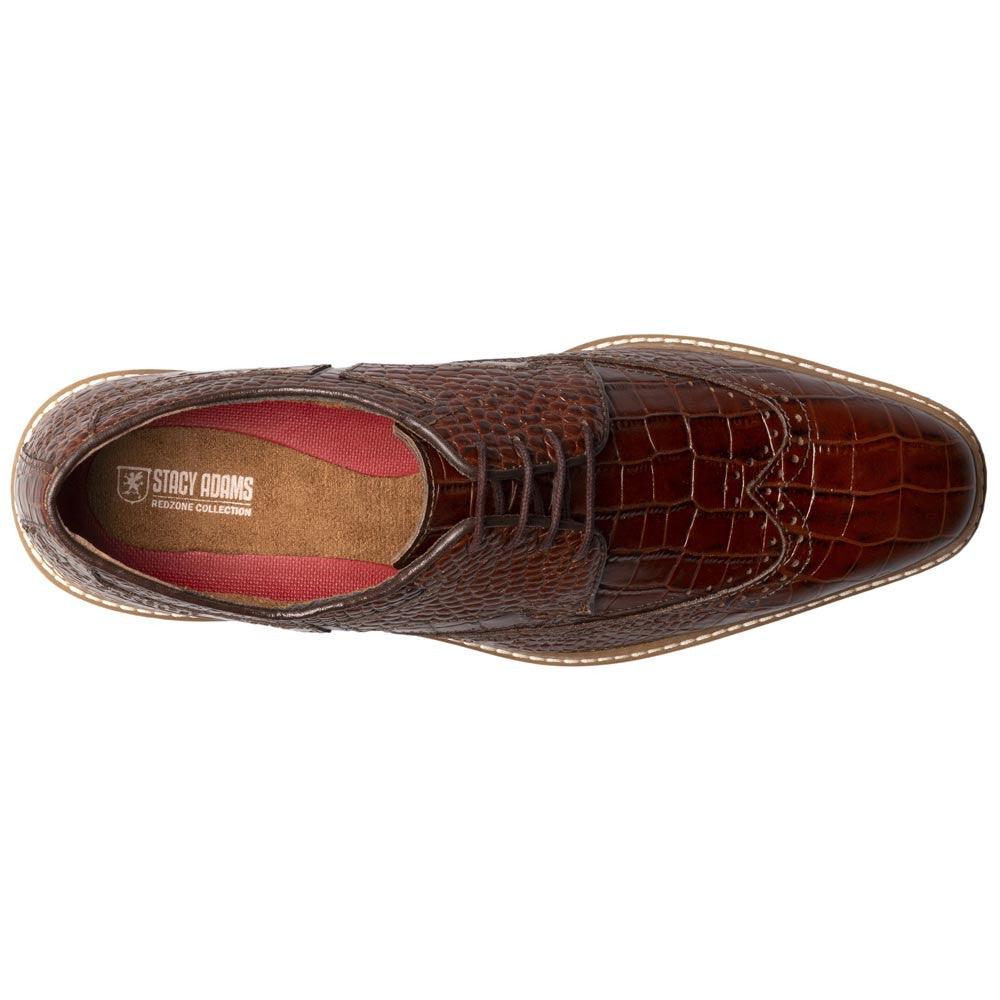 Alario Wingtip Oxford | Stacy Adams Dress Shoes in Cognac for Men