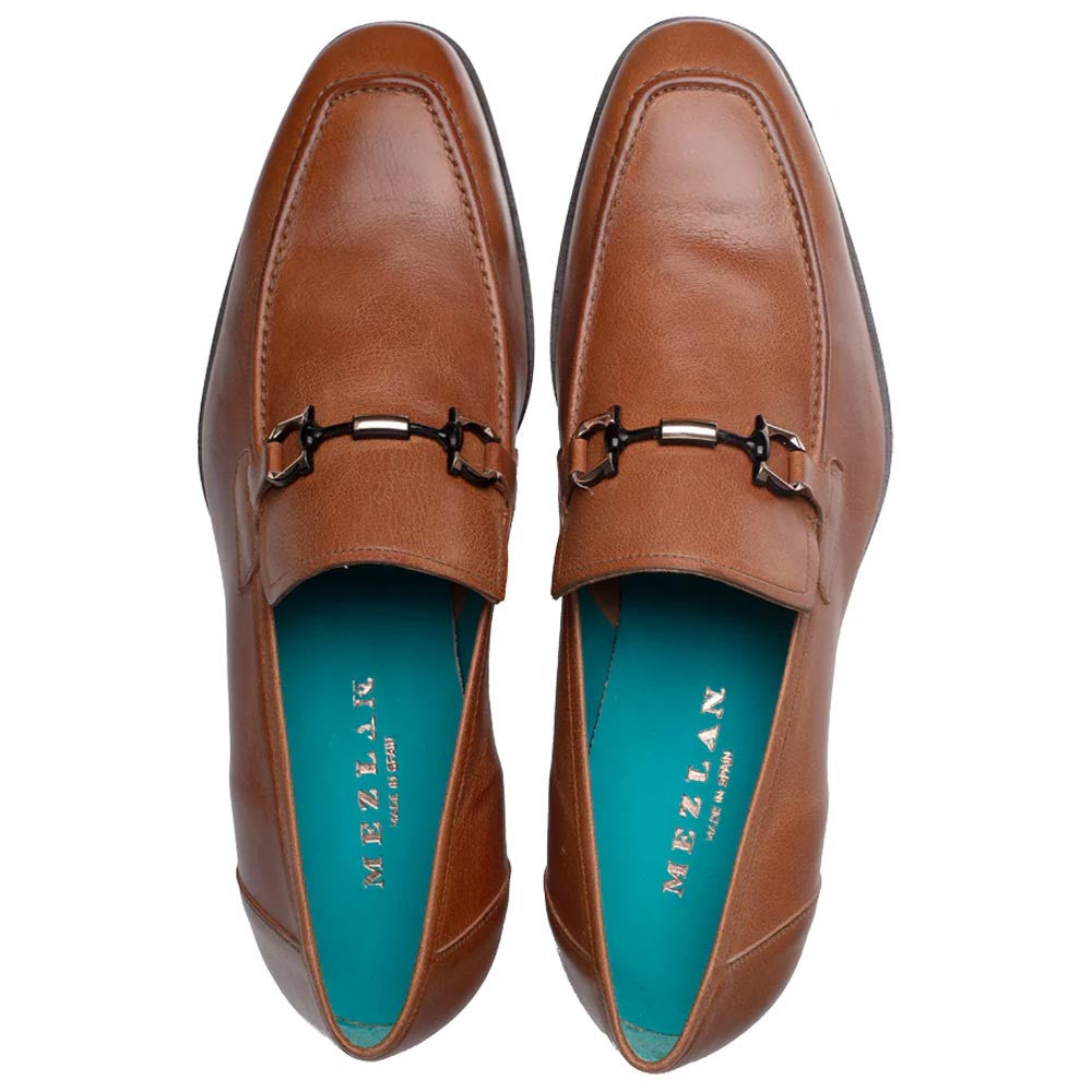 Mezlan Men’s Rios Flex Ornament Loafer in Cognac