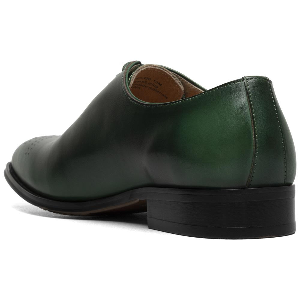 Hallquist Plain Toe Oxford | Stacy Adams Dress Shoes in Green for Men