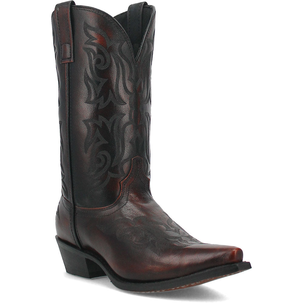 Laredo Hawke Burnished Gold Leather Snip Toe Western Cowboy Boots (USA Men Size)