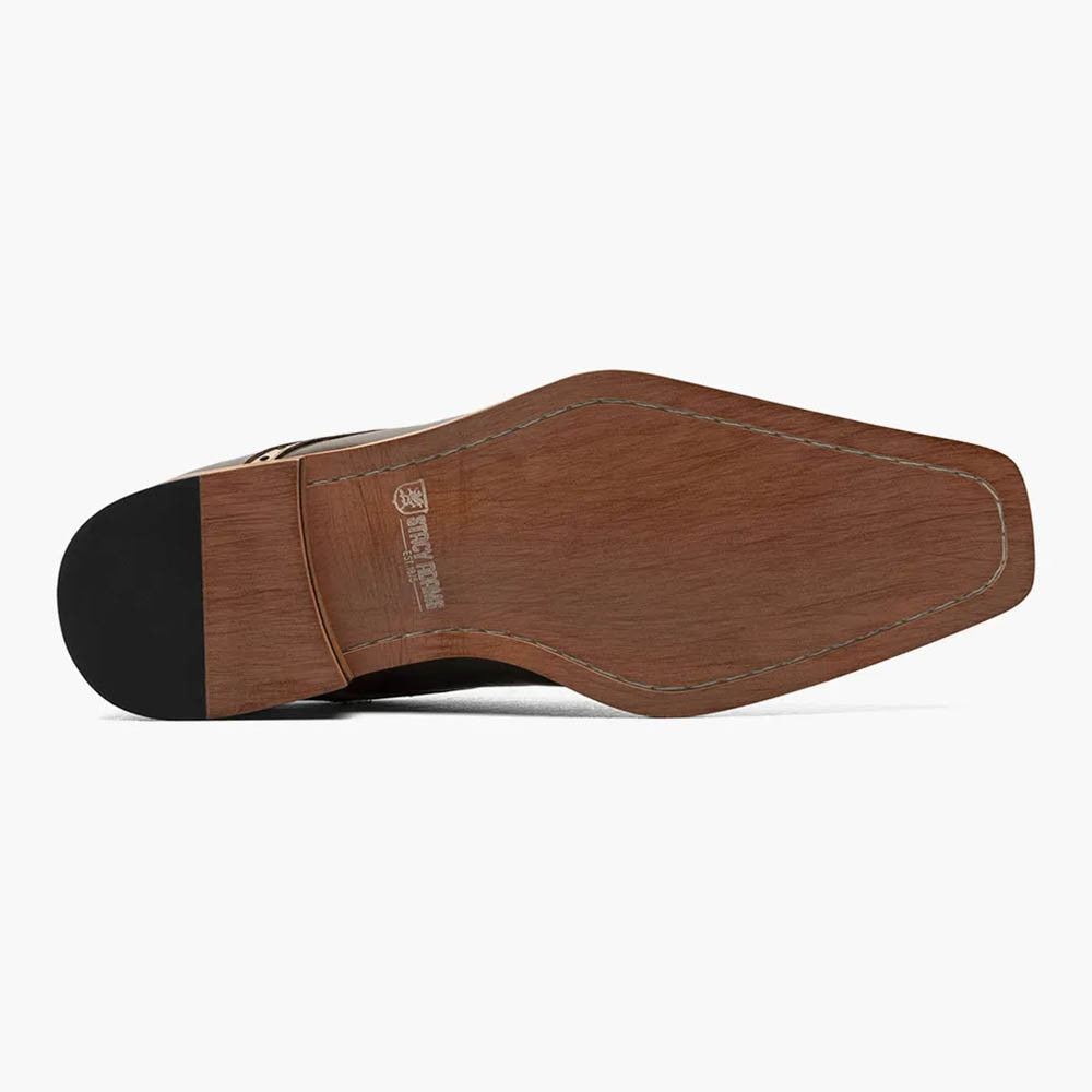 Stacy Adams PLAZA Olive Multi Modified Cap Toe Oxford Shoes