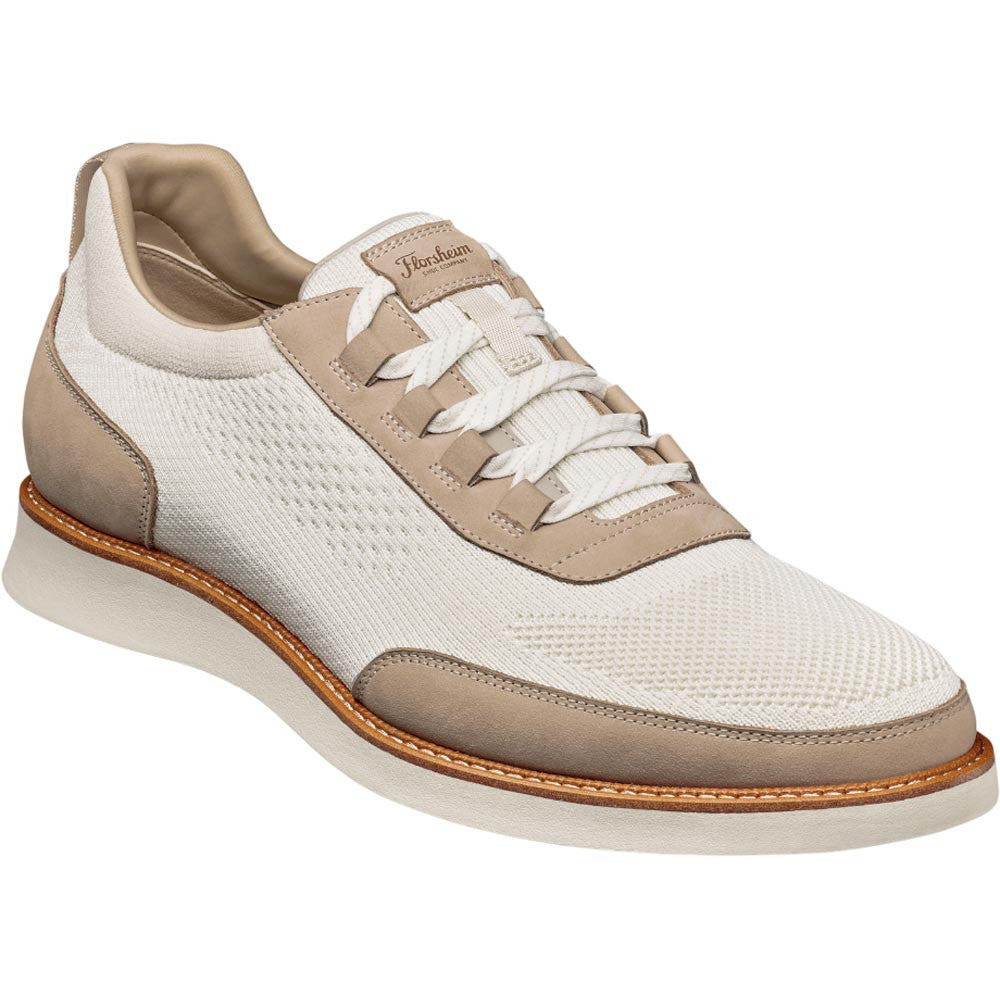 Florsheim Launch Ice Knit Elastic Lace Moc Toe Casual Loafers (USA Men Size)
