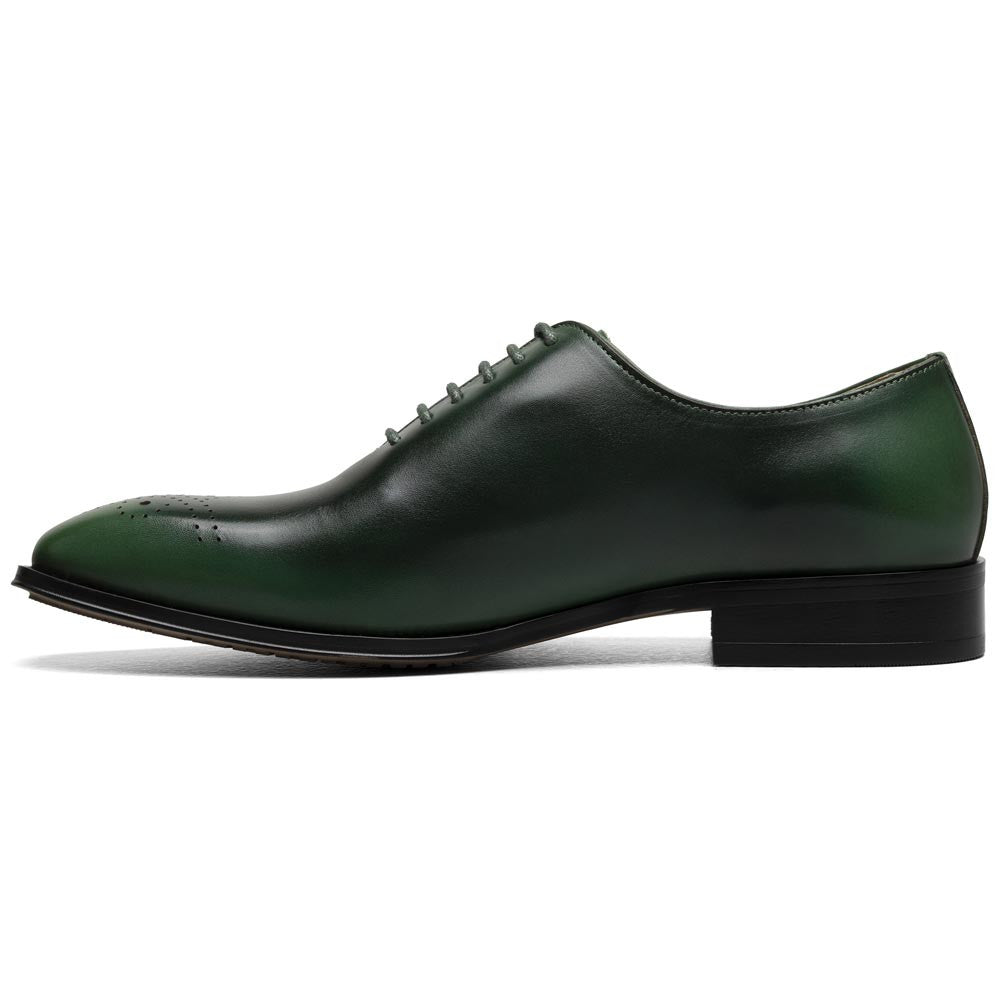 Hallquist Plain Toe Oxford | Stacy Adams Dress Shoes in Green for Men
