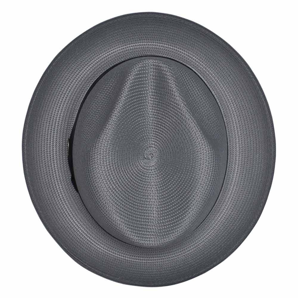 Dobbs Rosebud Grey Florentine Milan Straw Hat