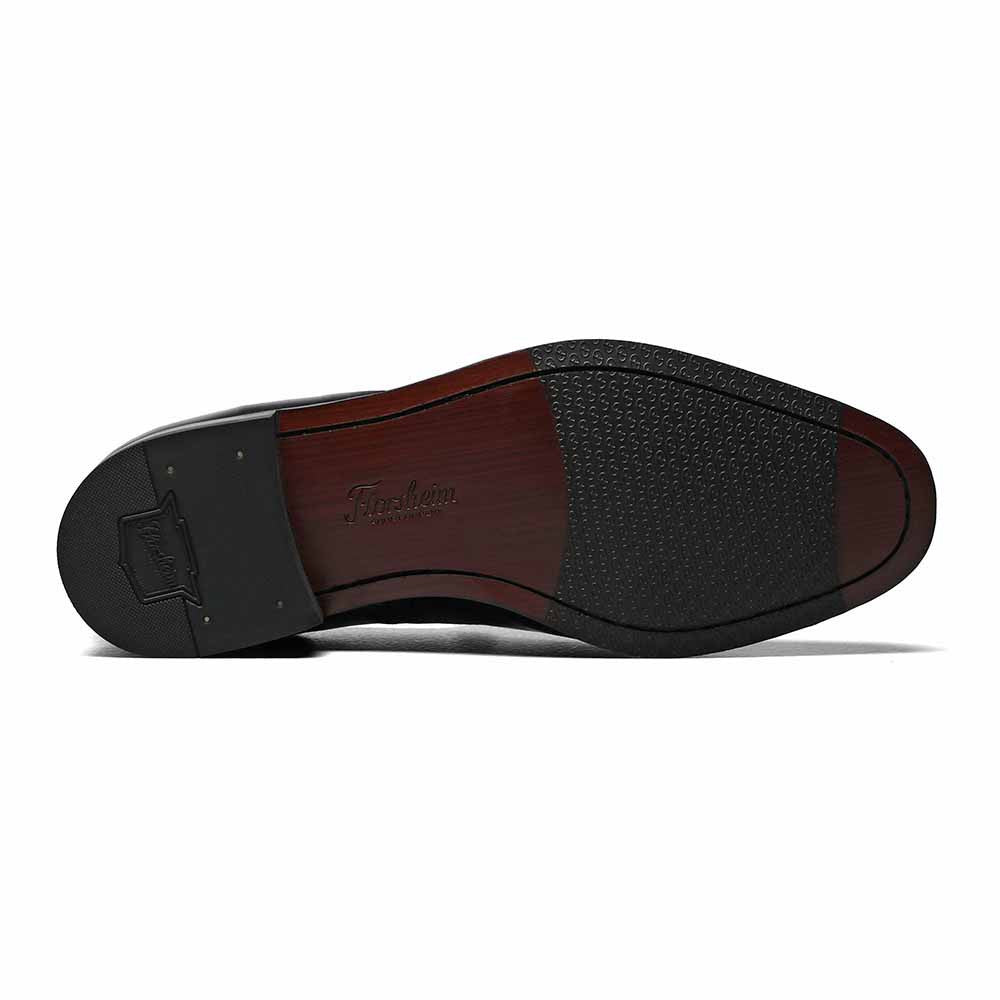 Florsheim Lexington Plain Toe Oxford - Black Leather Dress Shoe