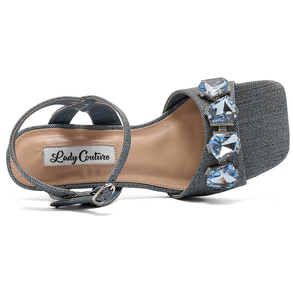 Lady Couture Delight 2.5" Sandal in Blue