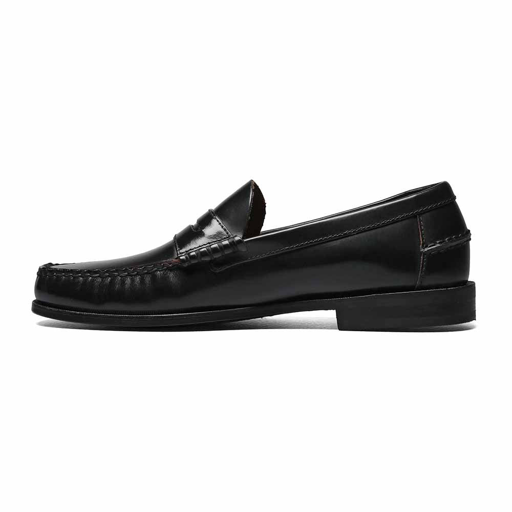 Florsheim Berkley Black Moc Toe Penny Loafer