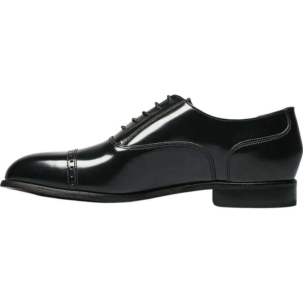 Florsheim Lexington Oxford Black Cap Toe Shoes