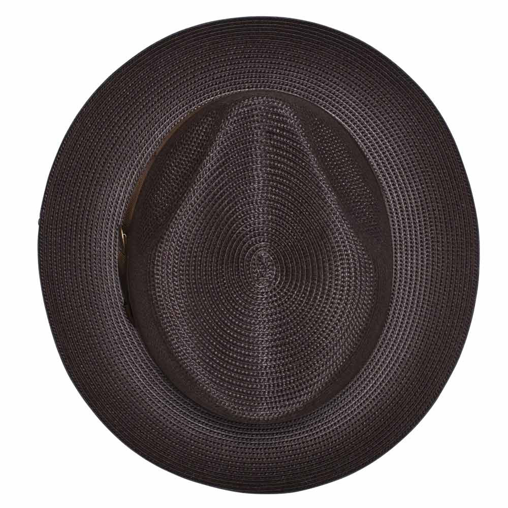 Dobbs Rosebud Brown Florentine Milan Straw Dress Hat