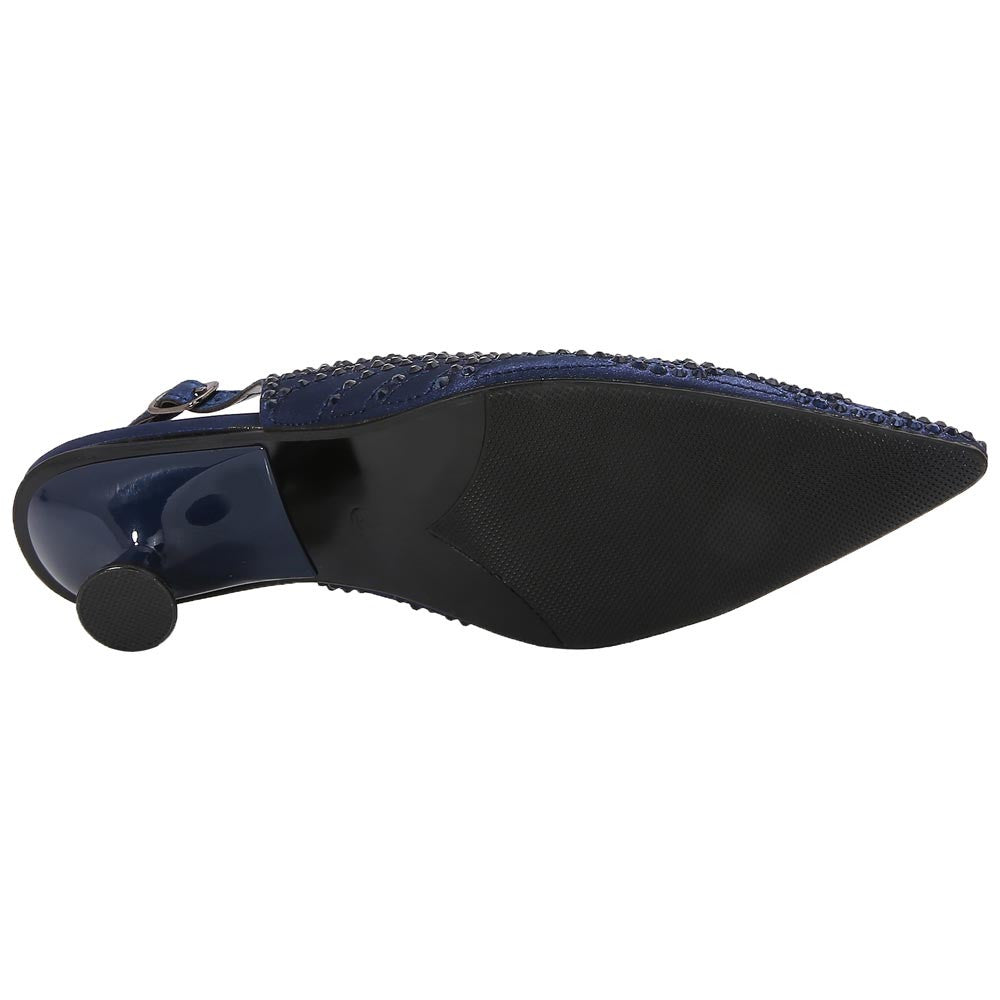 Lady Couture Kaite Pump 2" Heel in Navy