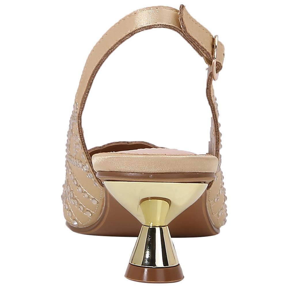 Lady Couture Kaite Pump 2" Heel in Gold