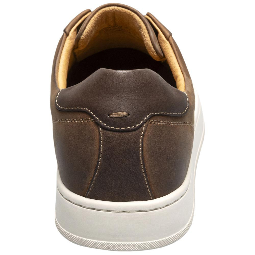 Monopoli Elastic Lace To Toe Sneaker | Florsheim Brown CH Dress Sneakers for Men