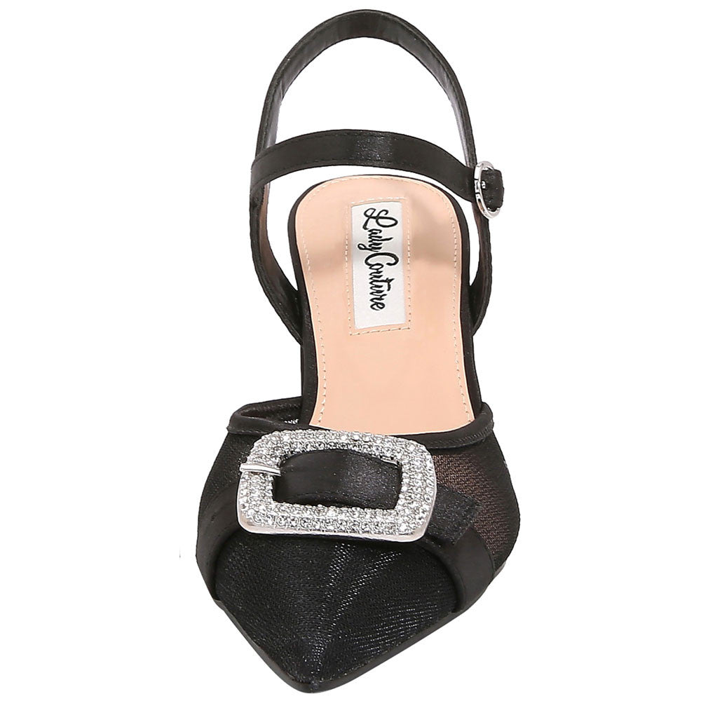 Lady Couture Bianca 3” Heel Pump in Black