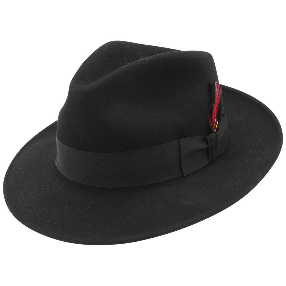 Stetson Gurnee Black Wool Hat