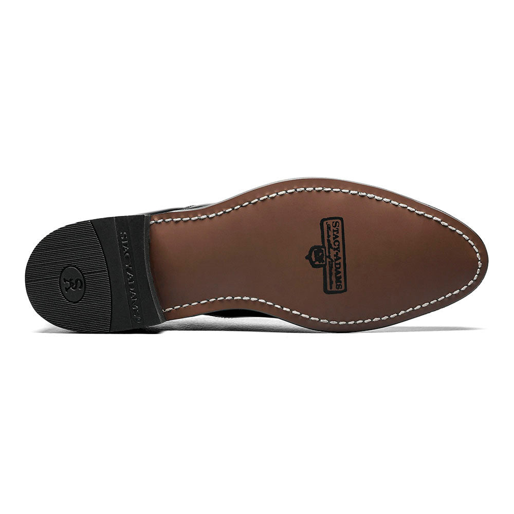 Stacy Adams Concorde Black Patent Lather Cap Toe Oxford Shoes (USA Men Size)