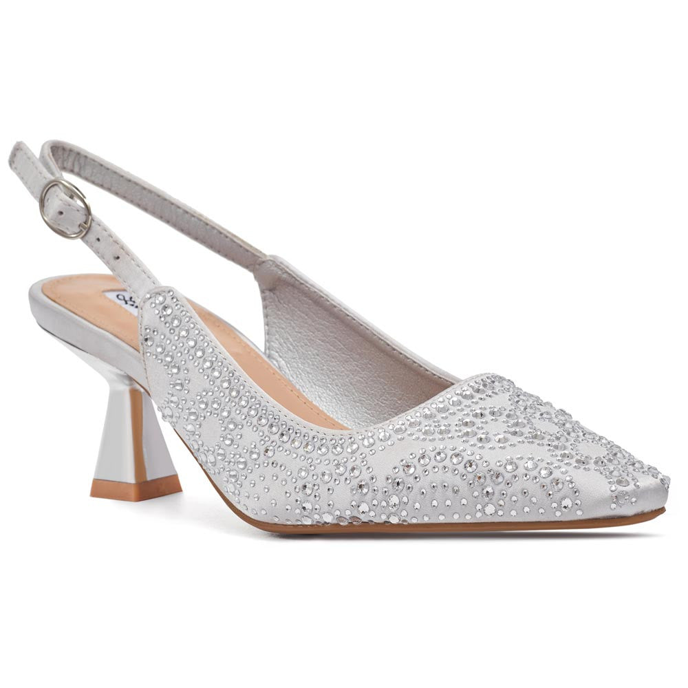 Lady Couture Lucy Pumps 2.5" Heels in Silver