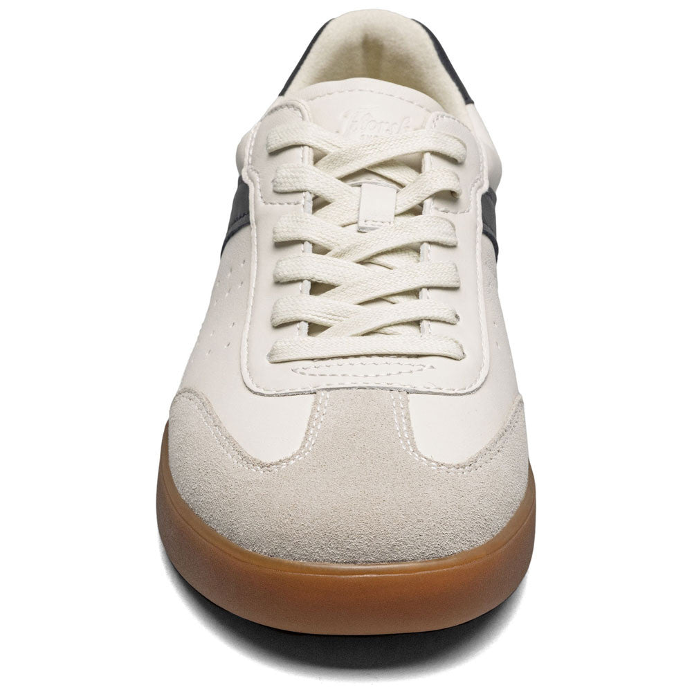 Pace T-Toe Lace Up Casual Sneaker | Florsheim Bone Multi Dress Sneakers for Men