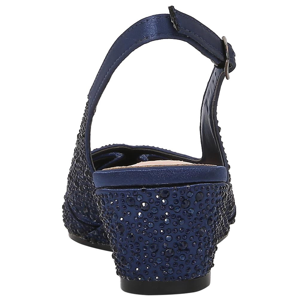 Lady Couture Daniela 2" Wedge Pump in Navy