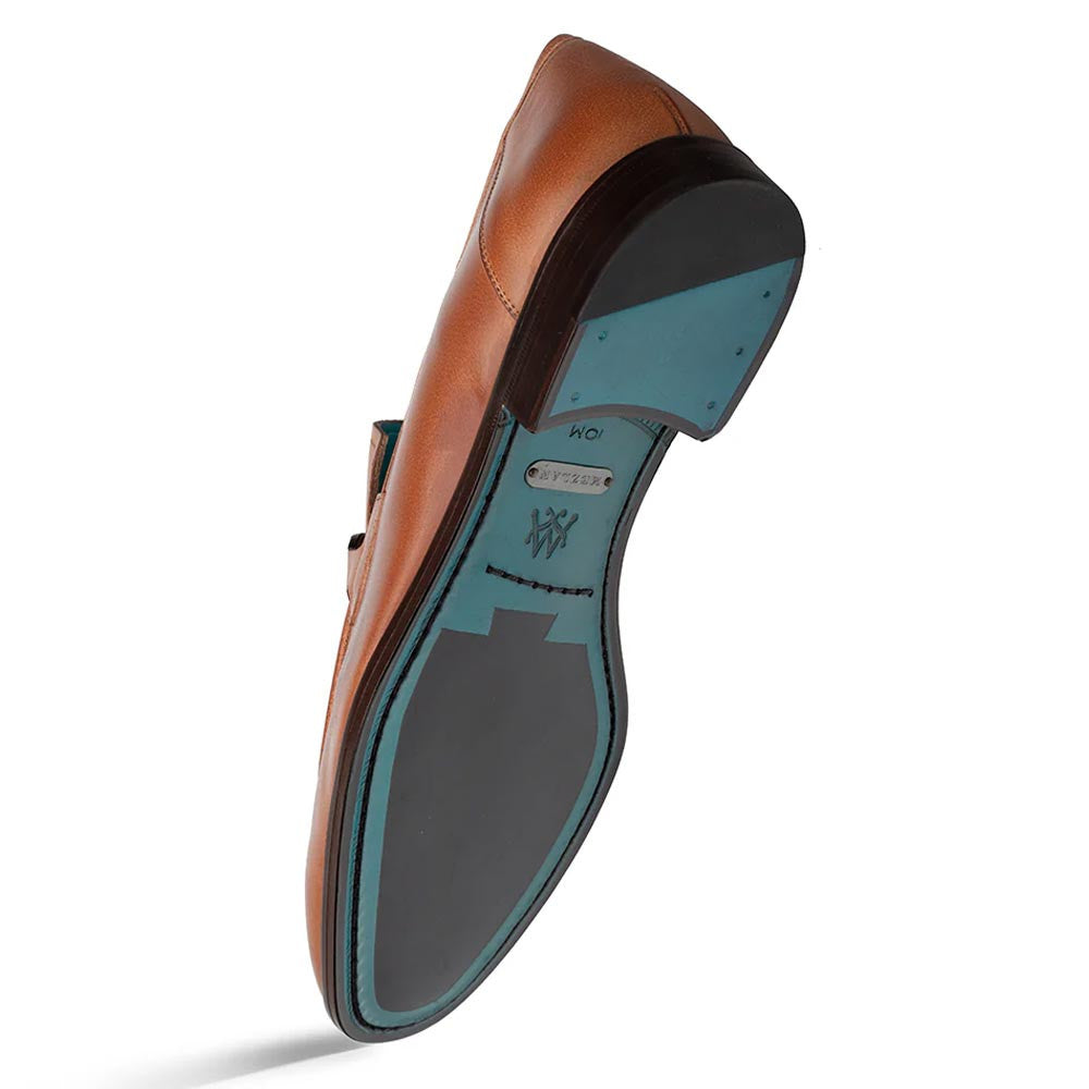 Mezlan Men’s Rios Flex Ornament Loafer in Cognac