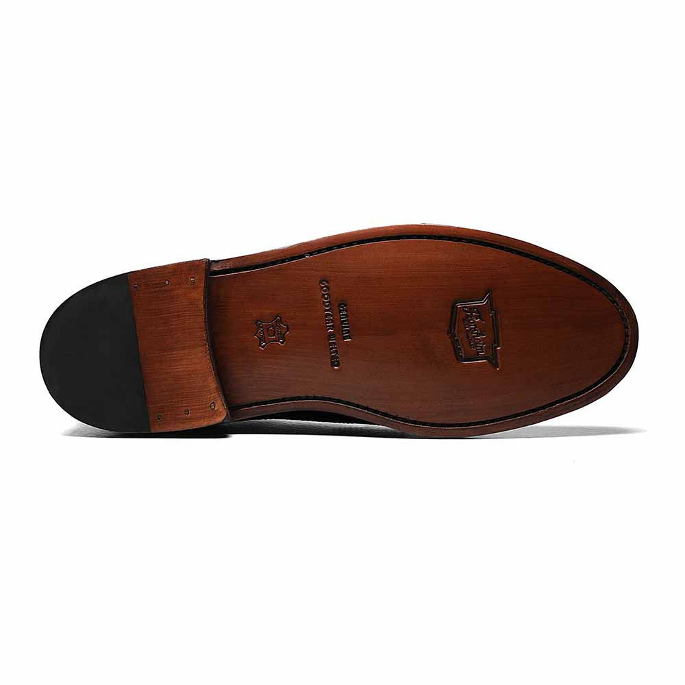Florsheim Imperial Kenmoor Wingtip Oxford - Black Calfskin Dress Shoe