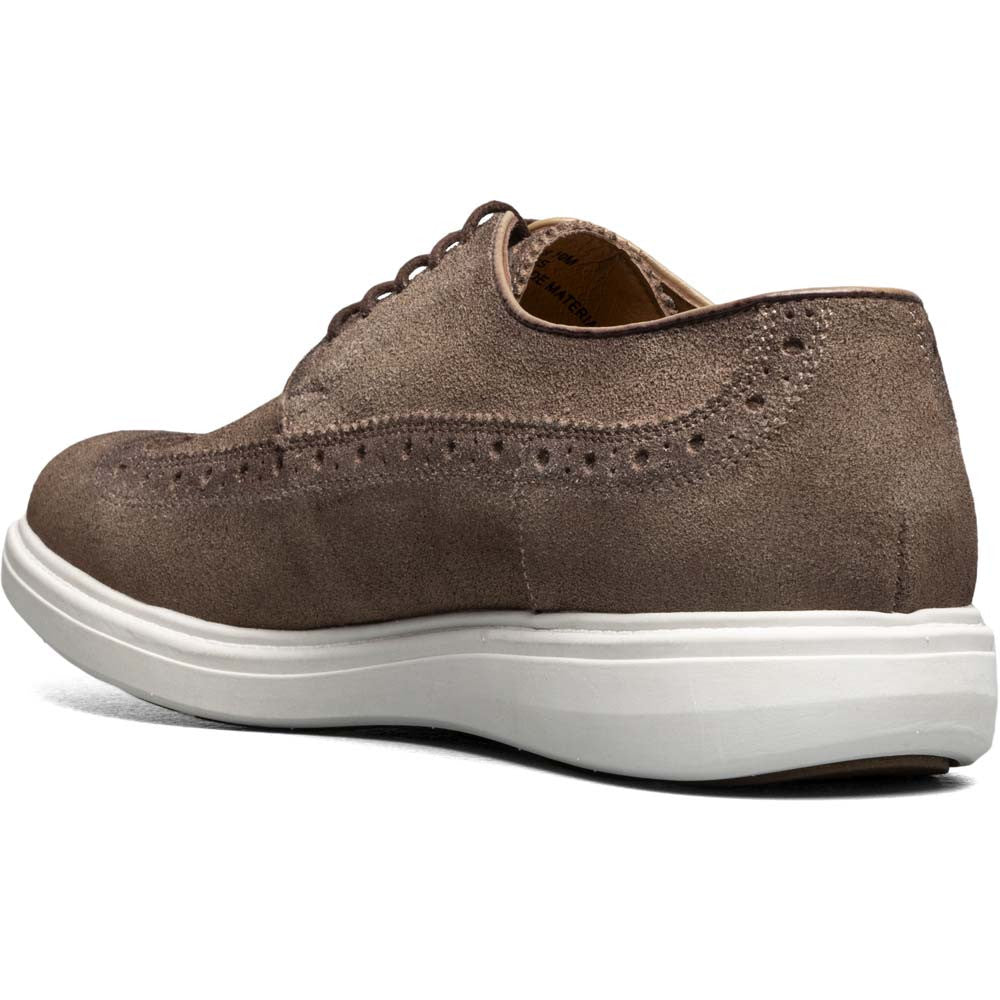 Stacy Adams Trudell Wingtip Lace-Up in Sand