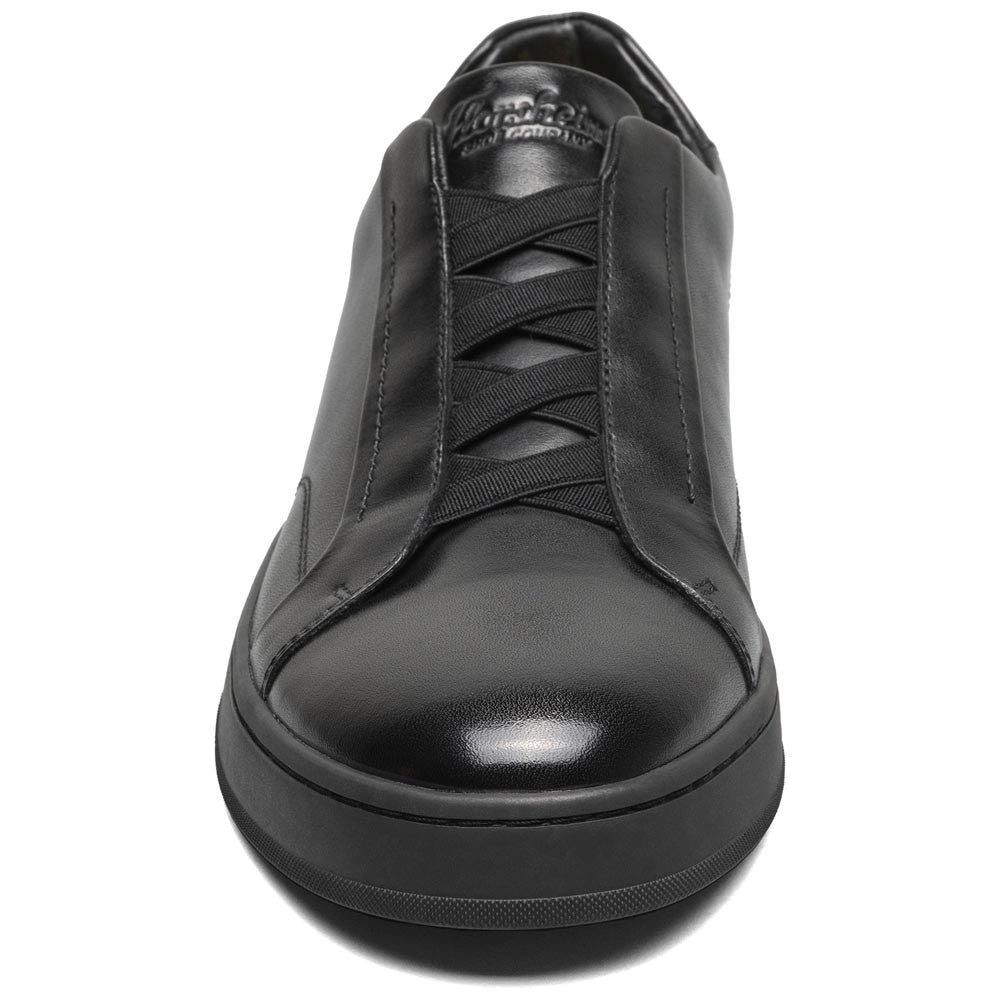 Monopoli Elastic Lace To Toe Sneaker | Florsheim Black Dress Sneakers for Men