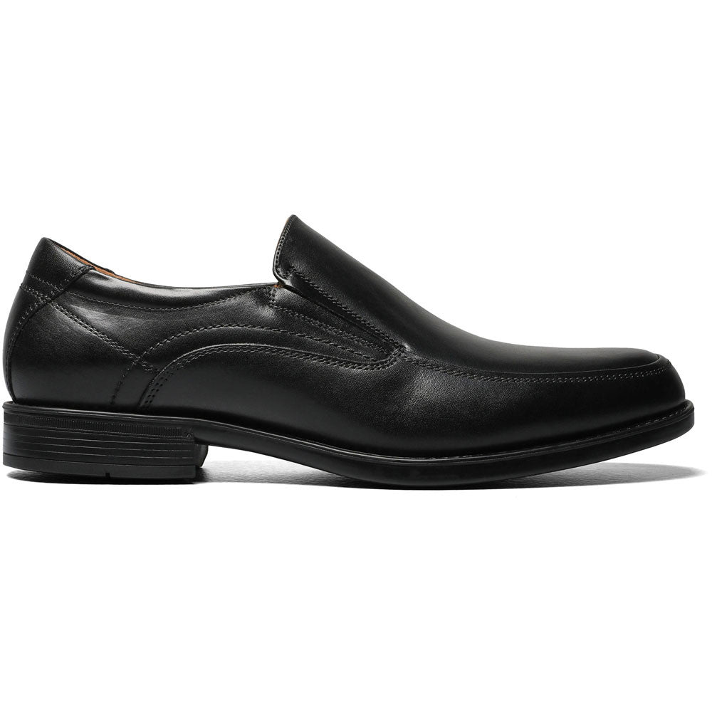 Florsheim Midtown Moc Toe Slip - On Black Men's Dress Shoes - shoeclassix.com