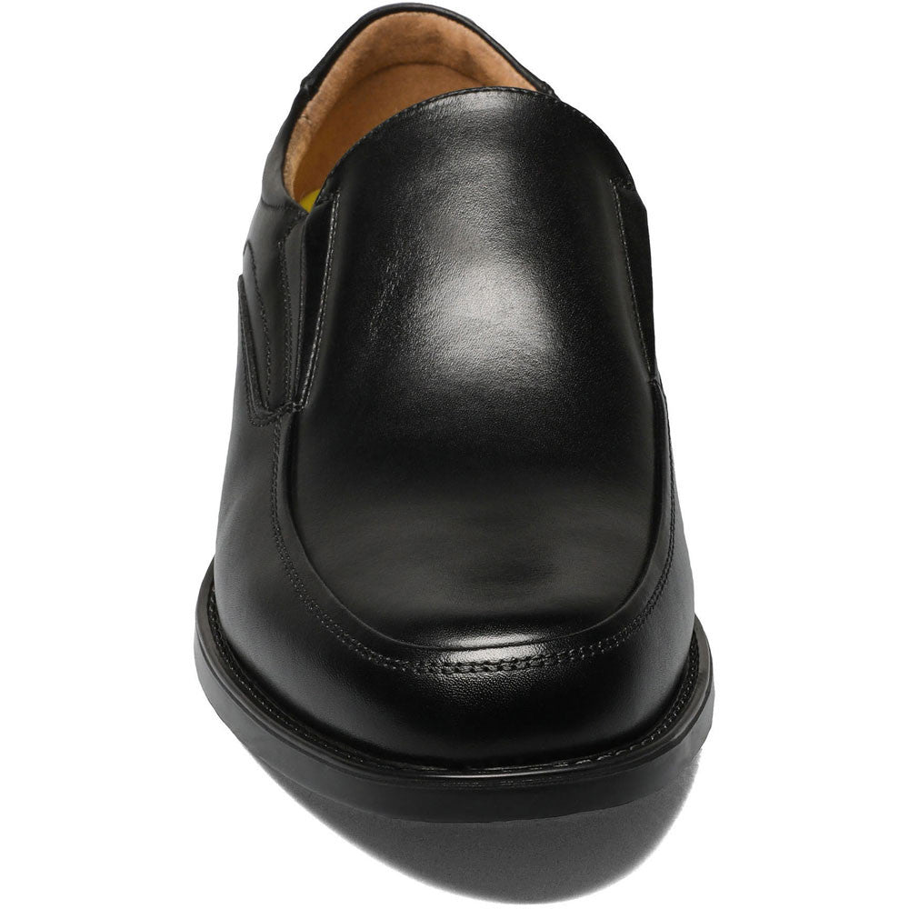 Florsheim Midtown Moc Toe Slip - On Black Men's Dress Shoes - shoeclassix.com