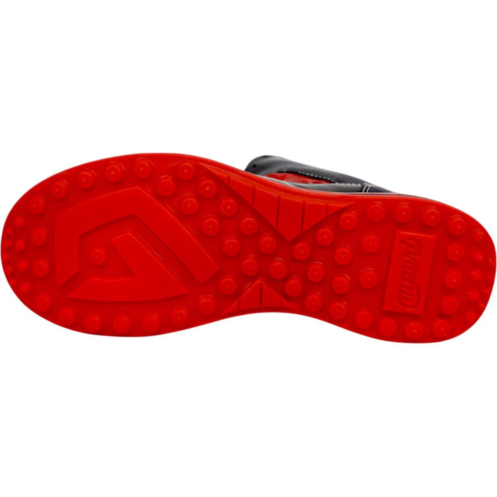 Mauri Quick Men's Black / Red Baby Crocodile / Patent Leather High - Top Sneakers - shoeclassix.com