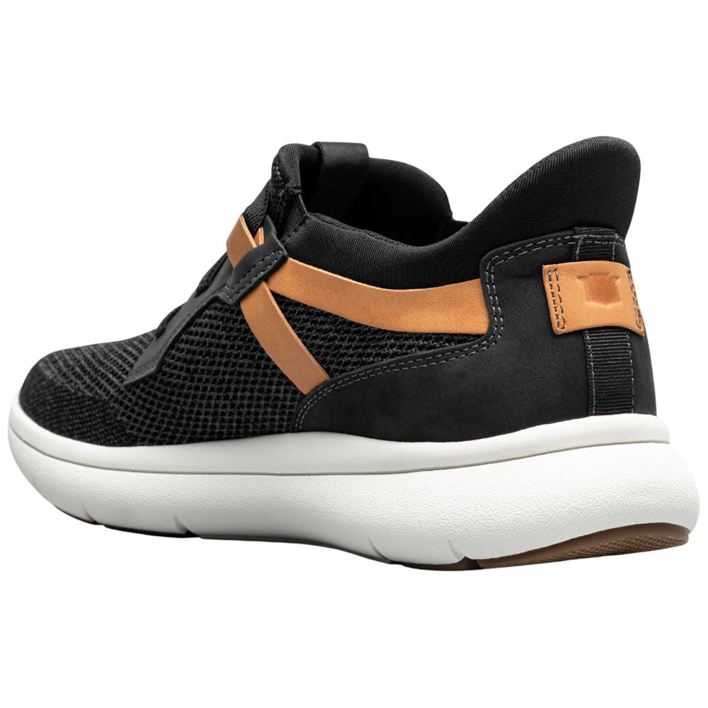 Florsheim Fleet Knit Black Multi Elastic Lace Slip-On Sneakers for Men