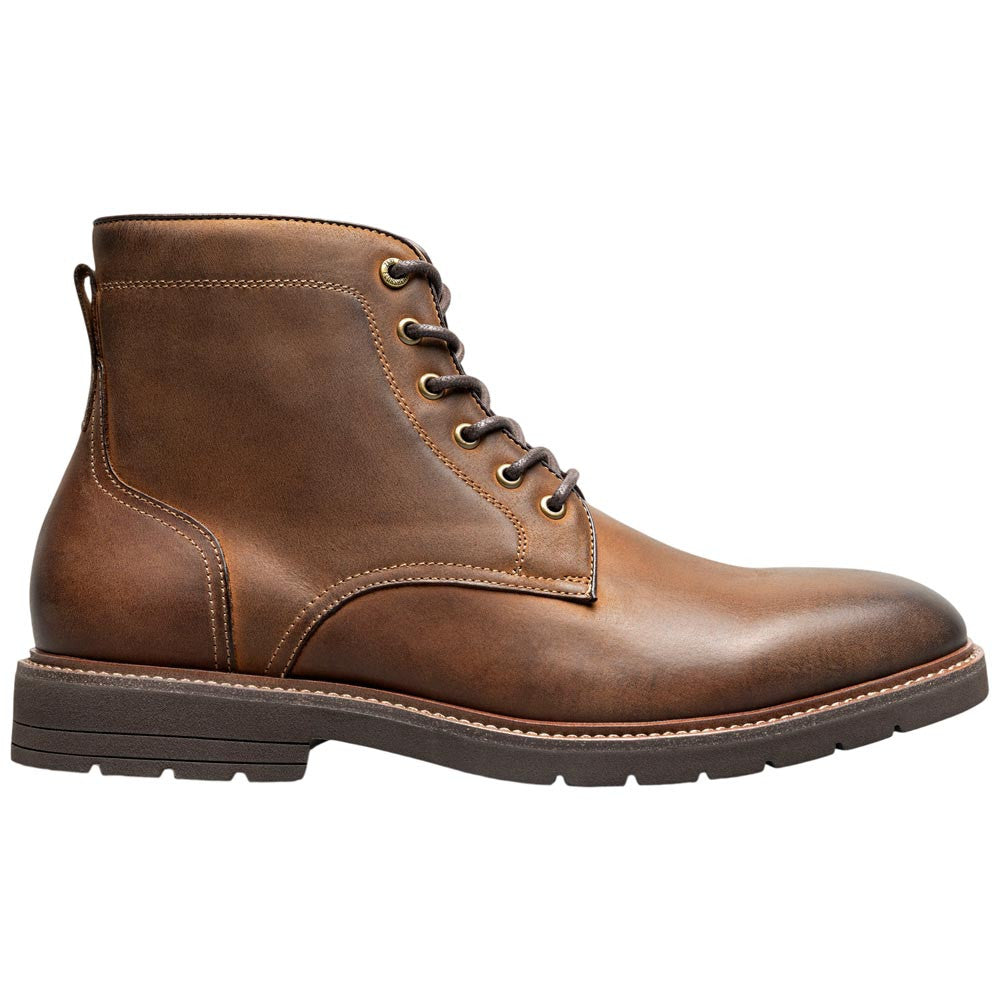 Florsheim Redford Brown CH Men's Plain Toe Lace Up Boot
