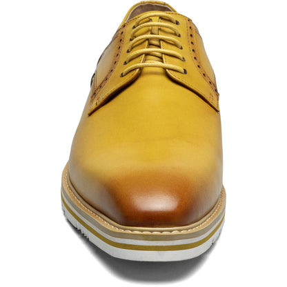 Stacy Adams Barringer Plain Toe Oxford in Yellow