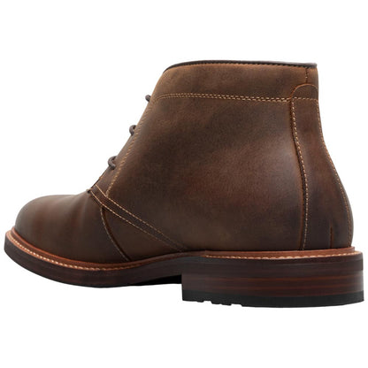 Florsheim Anthem Plain Toe Chukka Boot Brown Leather for Men