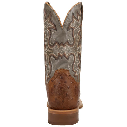 Dan Post Drayden Men's Tan Full Quill Ostrich Western Boots