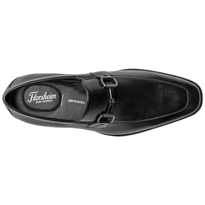 Florsheim Jacobi Moc Toe Bit Slip On Black Loafer for Men