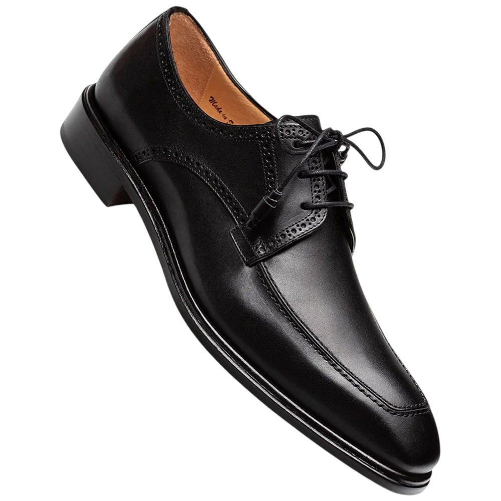 Mezlan Gigolo Blue Genuine Crocodile Monk Strap - Men's Braided Welt Exotic Dress Shoe Handmade in Spain