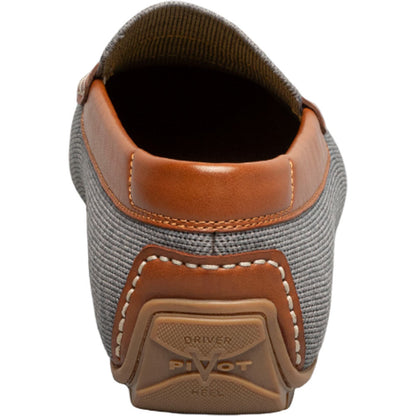 Florsheim Motor Gray Multi Knit Moc Toe Penny Driver Men's Shoes