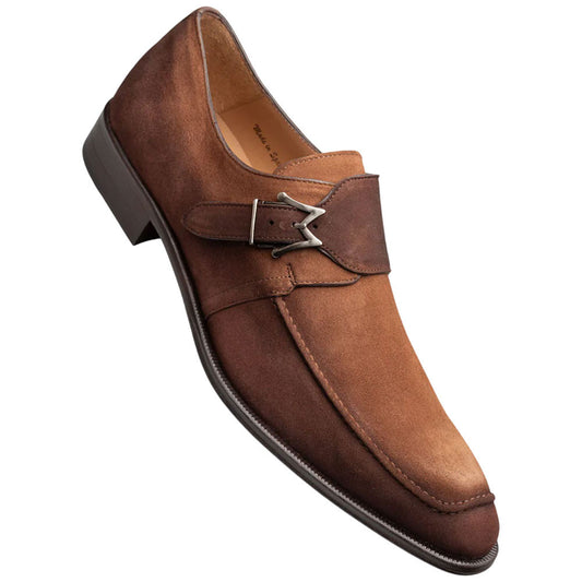 Diesel Burnished Suede Sport Monk Strap | Mezlan Dress Shoes for Men