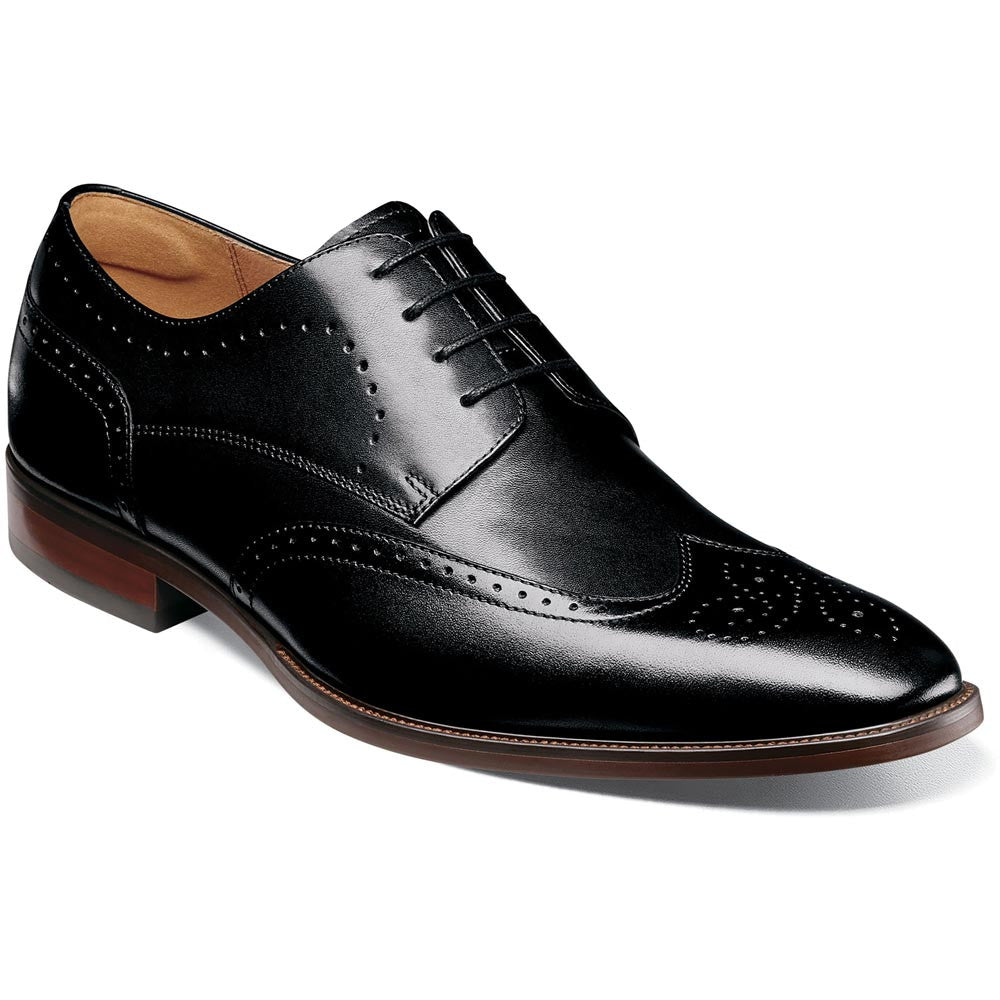 Florsheim Sorrento Wingtip Oxford Black Men's Shoes