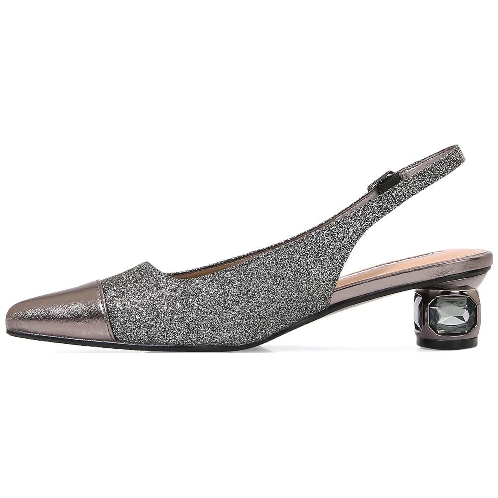 Lady Couture Saphire Pump 1.5” In Pewter