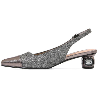 Lady Couture Saphire Pump 1.5” In Pewter