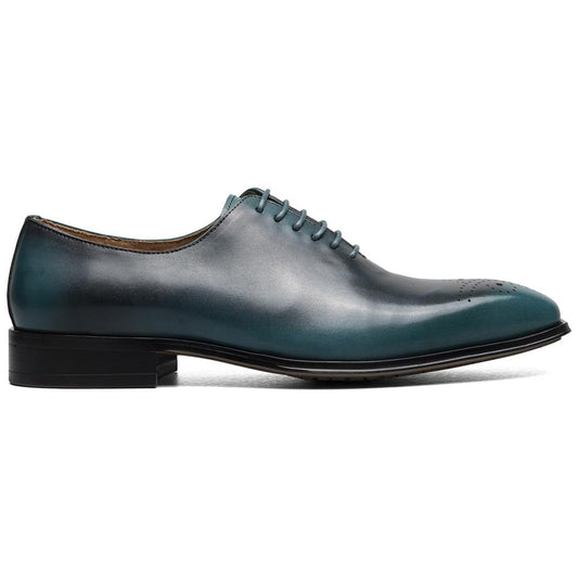 Hallquist Plain Toe Oxford | Stacy Adams Dress Shoes in Turquoise for Men