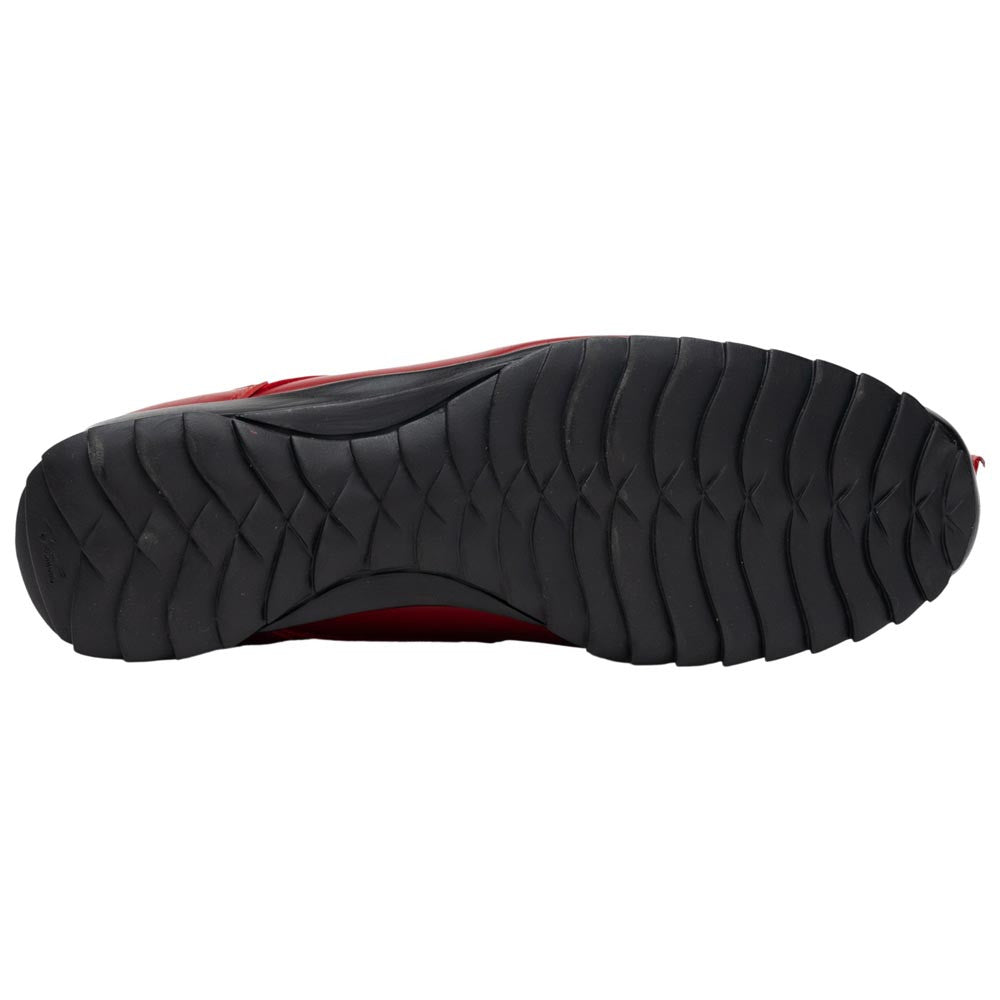 Marco Di Milano Udine Genuine Hornback Caiman & Calf Leather Sneaker – Red