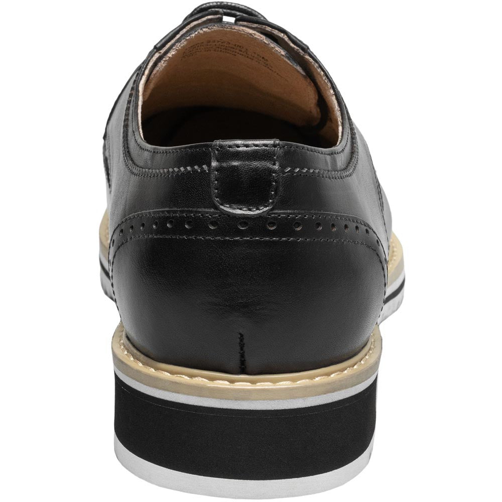 Stacy Adams Beaumont Wingtip Oxford in Black