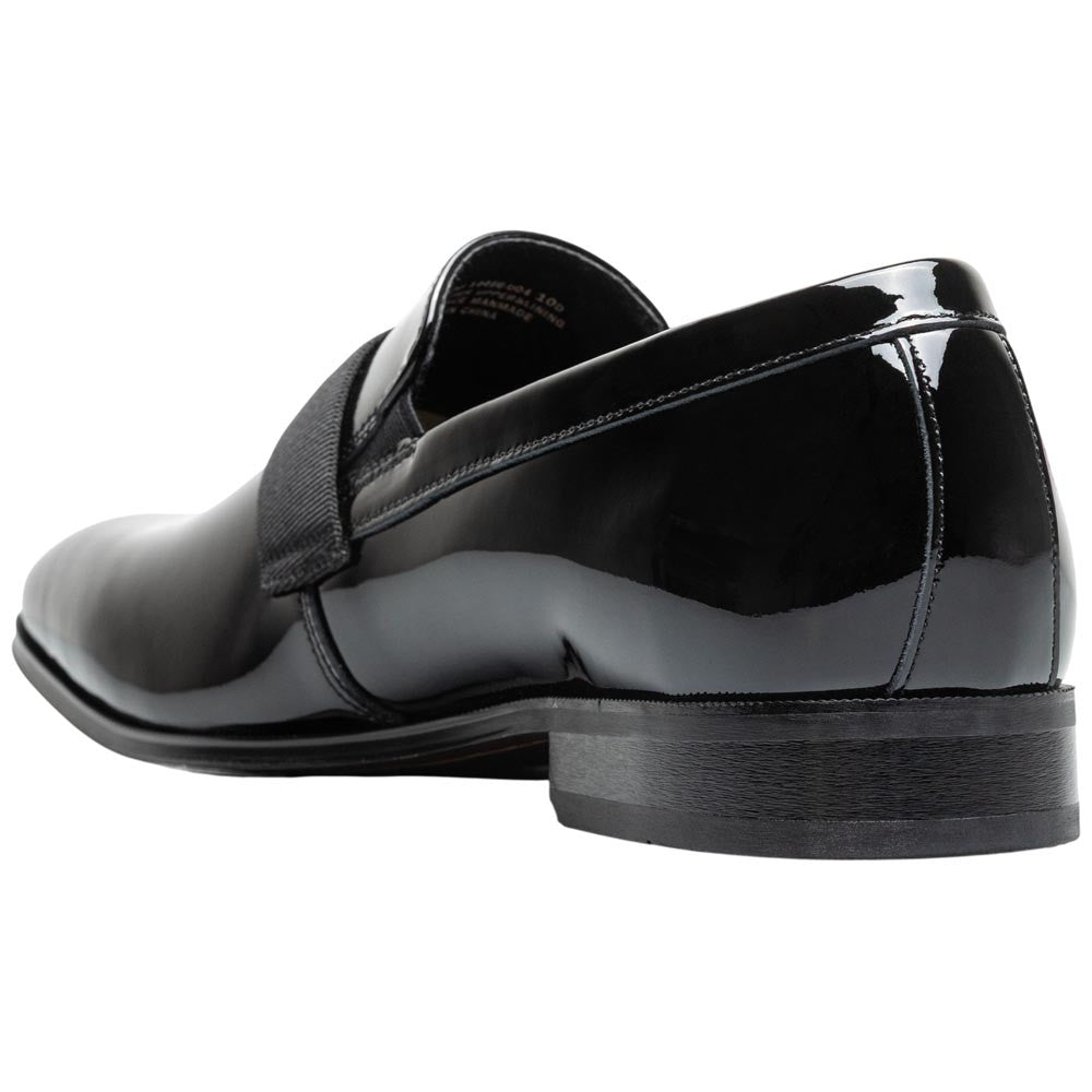 Florsheim Men's Hi Shine Black Patent Leather Strap Loafer Tux