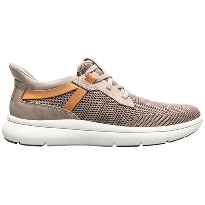 Florsheim Fleet Knit Mushroom Multi Elastic Lace Slip-On Sneaker for Men