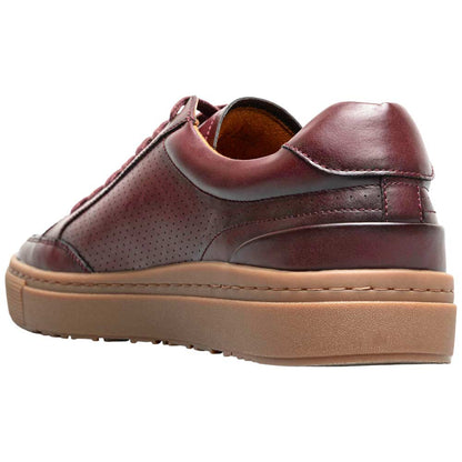Stacy Adams Dorian Lace To Toe Sneaker - Bordeaux